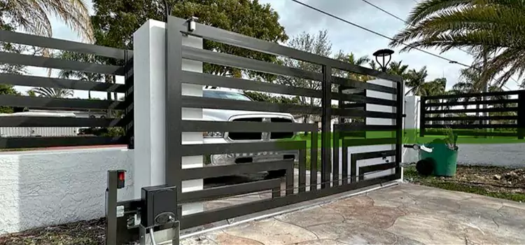 Automatic Driveway Gate Installation Keller